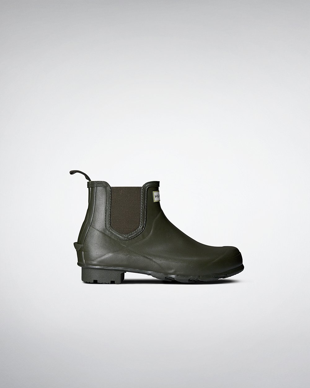 Botas Chelsea Hunter Hombre Norris Field - Verde Oscuro Oliva - Argentina 0957RUWAV